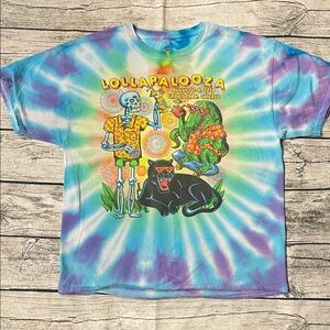 Lollapalooza Tie-Dye T-Shirt
